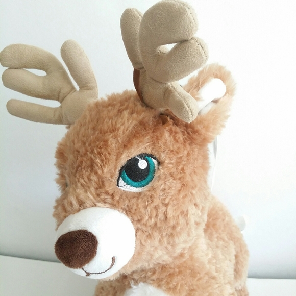 Build a Bear Stuffed Prancer Reindeer with Bell - Picture 3 of 7